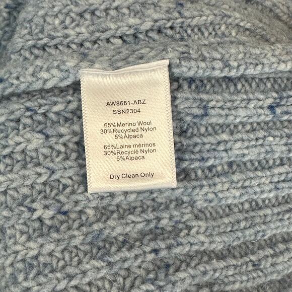 ATM Anthony Thomas Melillo Merino Wool Alpaca Blend Oversize Sweater Chunky Knit - Picture 14 of 16